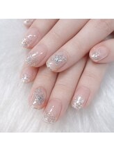 アップネイル/冬ネイル