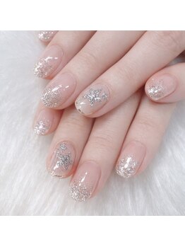 アップネイル/冬ネイル