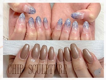 バニーラッシュ(Bunny Lash)/【チップ長さだしネイル】