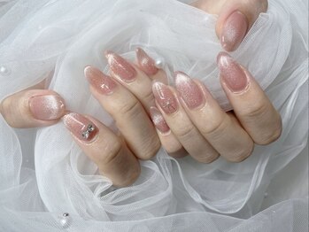 Nail Salon CHARMANTEの写真/人気のワンカラー/マグネット/グラデーションでシンプル可愛いデザインに*いつでも美しい指先を叶えます★