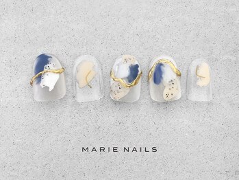 マリー ネイルズ いわきラトブ店(MARIE NAILS)/定額7,700円税込 クリア 0616e