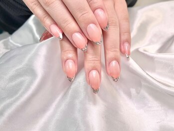 リアンジェ(Lianje)/ガラスフレンチネイル