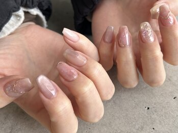 アイネイルズ 三宮店(I nails)の写真/初回オフ込★デザイン持ち込み相談コース¥6000～♪あなたの"なりたい"をカタチにします☆[三宮/パラジェル]