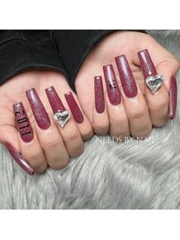 pink × initial