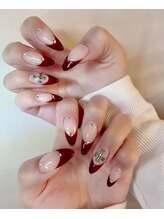 ローラネイル(Roller nail)/ジェルフレンチコース¥8500
