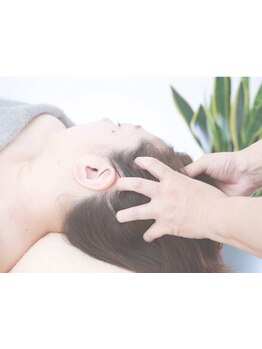 ヘッドスパで癒されたい