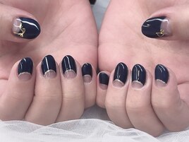 推しイニシャルネイル♪