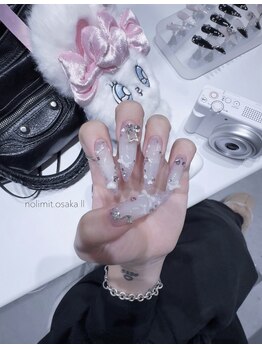 ノーリミットオオサカ 心斎橋(NOLIMIT.OSAKA)/持ち込み/長さだし/つけ放題