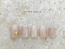 マリーネイルズ 心斎橋店(MARIE NAILS)/新規様/7,700 ハート 0115c