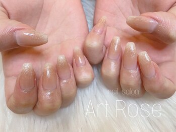 ネイルサロンアンドネイルスクールアートローズ 町田店(Art Rose)/90miniチークネイル