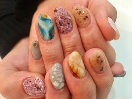 天然石風