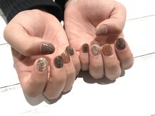 アース コアフュールボーテ 新潟中野山店 (EARTH Coiffure beaute')/ブラウンニュアンス　￥7980