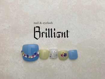 ネイルアンドまつげエクステのお店 ブリリアント 草加(Brilliant)/Foot 定額11000円コース