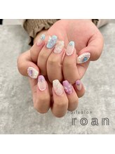 ロアンネイル(roan nail)/きらきら×フレンチ