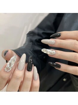 クイーンズビューティーサロン 新宿本店(Queen's beauty salon)/チップ長さ出し10本+定額コース