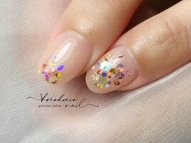ドライフラワーネイル