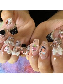 チェックネイル