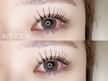 クリムアイラッシュ(crim eyelash)/#パリエク＋束感仕上げ
