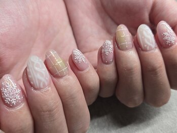 ネイルフロンティア 吉祥寺(NAIL FRONTIER)/F手描き結晶マット11980円