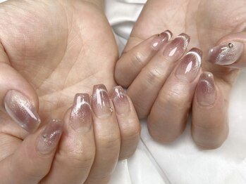 アトリエエル(atelier eL)/チーク×マグネットグラデ