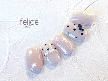 フェリーチェ 川間店(felice)/【定額ネイル】7980