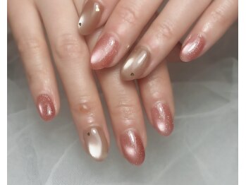 コンサート(Concert)/春マグネットネイル