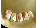 C お花ネイル