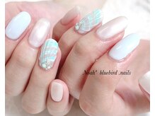 ノアブルーバードネイルズ(Noah' bluebird .nails)/シェルアートデザイン