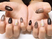 ヨロ(YOLO)/バレンタインネイル/チョコ