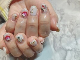 画像お持ち込いちごネイル