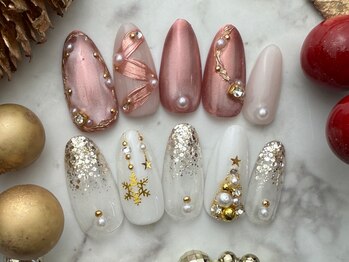 フローレスネイル 新宿西口店(FlawlessNail)の写真/400種類ほどの豊富なデザインをご用意!毎回オフ無料で通いやすい☆定額アートコース¥7500~¥8000