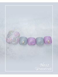 フットネイル：No.12