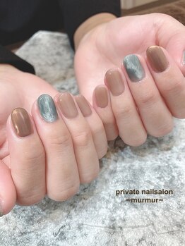 プライベート ネイルサロン マーマ(murmur)/もわもわニュアンス