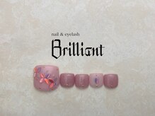 ネイルアンドまつげエクステのお店 ブリリアント 草加(Brilliant)/Foot 　定額11000円コース