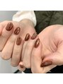 クレモアネイル 池袋西口店(CLEMORE NAIL) べっ甲カラーとブロンズミラーのニュアンスネイル