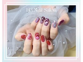 2色ハートマグネット