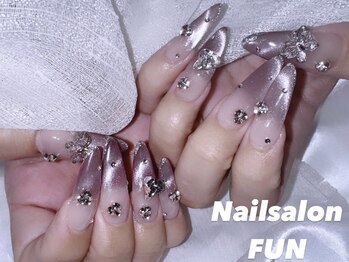 ファン(FUN)/★スカルプ10本アート乗せ放題