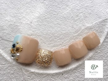 ネイリット 銀座(Nailit)/フットネイル¥11300【¥12430】