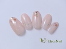 エリクサーネイル 神田(Elixir Nail)/シンプル/クーポン使用