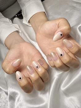 レイヴィー(Raivy)の写真/高技術×丁寧なケアでモチの良さ◎シンプルだからこそ、仕上がりの差でワンランク上の"魅せる"指先へ…★
