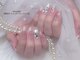 シア ネイル 本店(SIA NAIL)の写真/季節・イベントにぴったり"華やか"デザイン☆ビジュ―・パーツ輝く！美フォルム×長モチの≪最先端ネイル≫