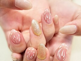 花火ネイル
