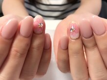 ディア ネイル(Dear Nail)/水彩フラワー☆