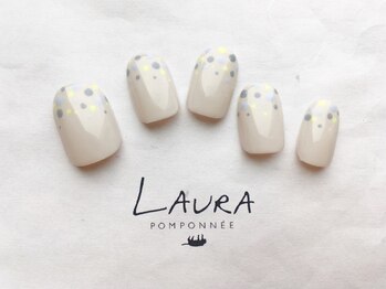 ローラポンポニー(Laura pomponnee)/先端ドット
