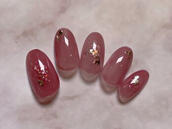 ルームヘアネイル 曙橋店(Room hair nail)/ラメ埋め込みニュアンスネイル