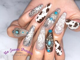 【ロングネイル】アートネイル