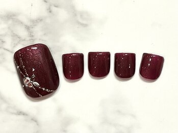 ネイルサロン ラブリーズ 相模大野店(NAIL SALON LOVELLY'S)/定額フット ¥7980