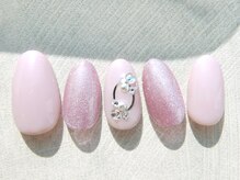 プラスネイル 銀座中央通り店(PLUS NAIL)/【2134】マグネットネイル¥6,589