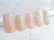 ネイルフロンティア 吉祥寺(NAIL FRONTIER)/ピンクツイード5480円～