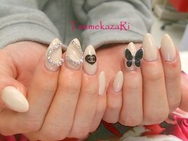 ★チェーンハート◆バタフライ★